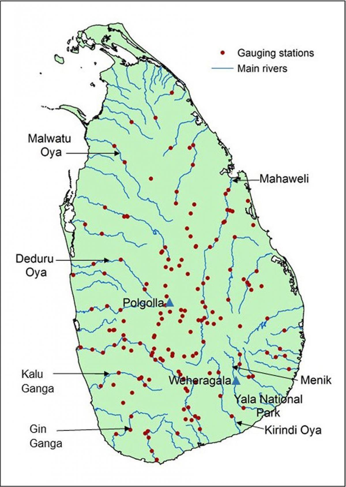 реку мапи Шри Ланке