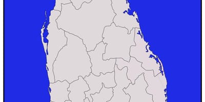 Карта Гале Шри Ланка