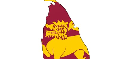 Карта Шри ланка застава 